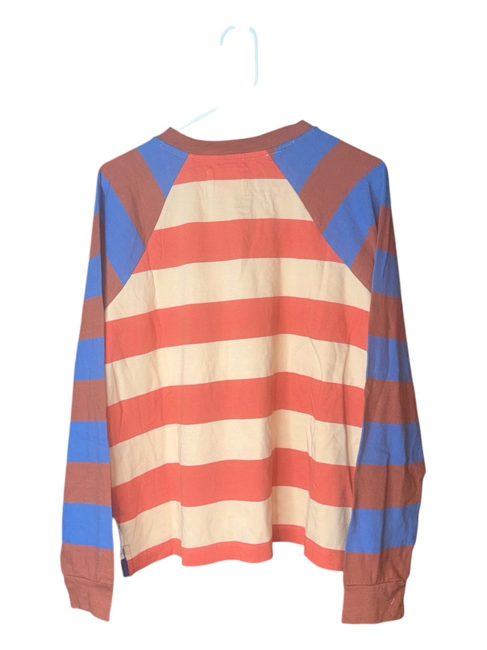 Leon & Harper Samson Strp Striped Sweatshirt Colorful Multicolor Size M NWT! - Picture 7 of 11